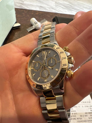 Rolex | Daytona | 116523 | Gold/Steel | 40 mm | Gold/Steel | Grey | Automatic