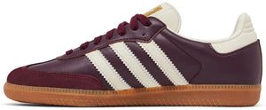 Adidas Wmns  Samba OG Maroon Gold Metallic