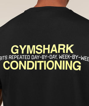 Gymshark Gymshark Conditioning T-Shirt - Black
