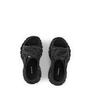 Track Slide Flat Sandals