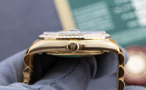 Rolex | Day-Date | 118388 | Yellow gold | 36 mm | Yellow gold | Champagne | Automatic