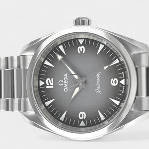 Omega Seamaster Railmaster Co-Axial Master Chronometer Automatic / Steel / 38 mm / Box&Papers / 235.10.38.20.06.001