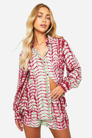 Tie Dye Oversized Shirt