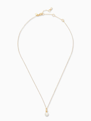 Pearls Of Wisdom Mini Pendant Necklace