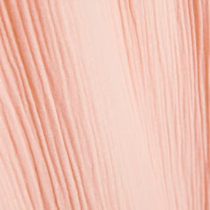 Petite Pink Crinkle Wide Leg Trousers