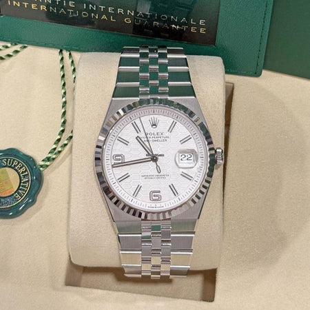 Rolex | Land-Dweller | 127334-0001 | Gold/Steel | 40mm mm | Steel | White | Automatic