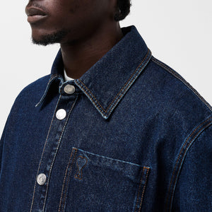 Long-Sleeve Denim Shirt
