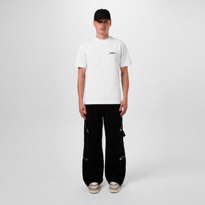 Le Marrone Zipped Cargo Trousers