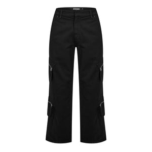 Le Marrone Zipped Cargo Trousers
