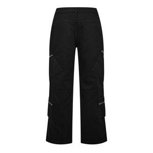 Le Marrone Zipped Cargo Trousers