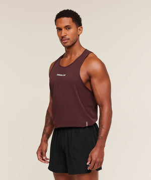 Gymshark Running Tank - Rich Maroon
