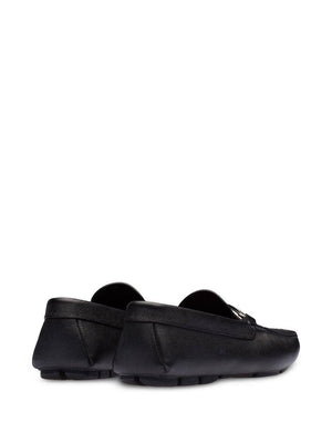 Prada Saffiano Driver Shoes