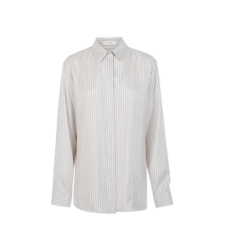 Vanda Shirt White in Silk