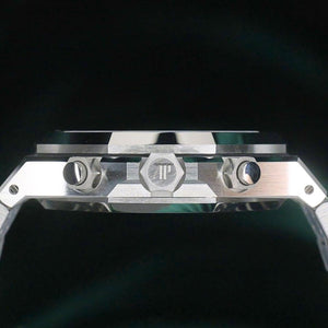 Audemars Piguet MINT COMPLETE SET Royal Oak Selfwinding Green Dial Stainless Steel Bracelet 26240 ST