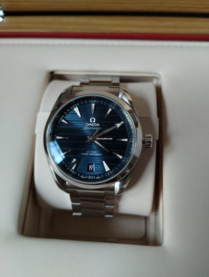 Omega Seamaster Aqua Terra150m Omega Seamaster Aqua Terra 150 M Summer Blue 41mm UNWORN. 2/26