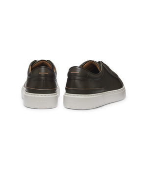 Boss Gary Trainers With Hidden Laces Dark Green Dark Green