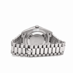 Rolex | Day-Date | 228396TBR | Platinum | 40 mm | Platinum | Blue | Automatic