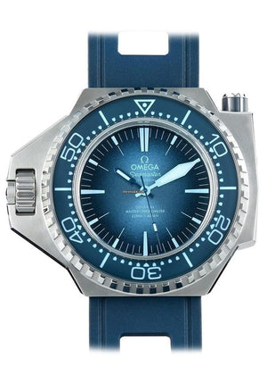Omega Seamaster Plo Prof1200 M 55mm x 45mm Steel Case Blue Dial Rubber Strap 227.32.55.21.03.001 NEW - Warranty start: 2025