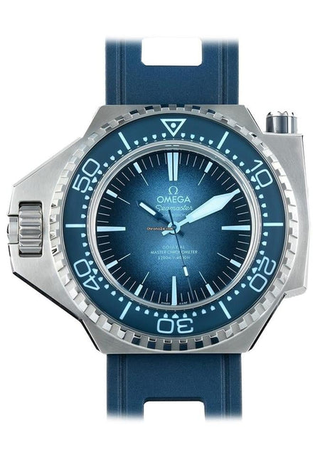 Omega Seamaster Plo Prof1200 M 55mm x 45mm Steel Case Blue Dial Rubber Strap 227.32.55.21.03.001 NEW - Warranty start: 2025