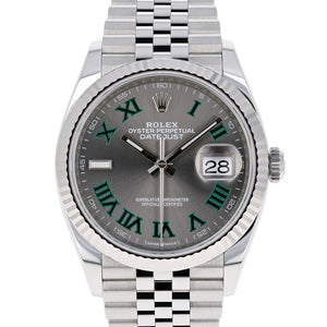 Rolex | Datejust | 126234 | Steel | 36 x 44 mm | Steel | Grey | Automatic