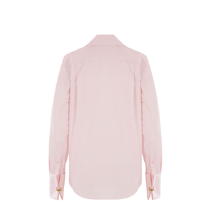 Draped Cotton Shirt