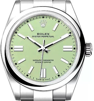 Rolex Oyster Perpetual 41134300 Pistachio