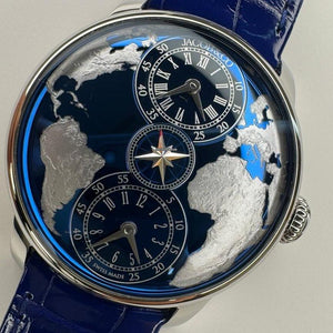 Jacob & Co.The World Is Yours Dual Time Zone Blue Full set