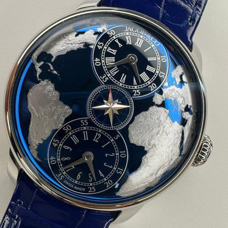 Jacob & Co.The World Is Yours Dual Time Zone Blue Full set