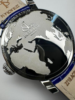 Jacob & Co.The World Is Yours Dual Time Zone Blue Full set