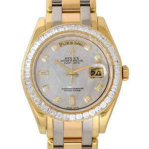 Rolex | Day-Date | 18958BR | Yellow gold | 39 mm | Yellow gold | Meteorite | Automatic
