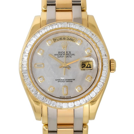 Rolex | Day-Date | 18958BR | Yellow gold | 39 mm | Yellow gold | Meteorite | Automatic