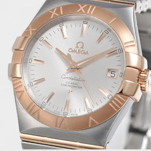 Omega Constellation Steel&Red gold / 35 mm / Box&Papers / 123.20.35.20.02.001