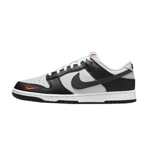 NIKE DUNK LOW BLACK TOTAL ORANGE MINI SWOOSH