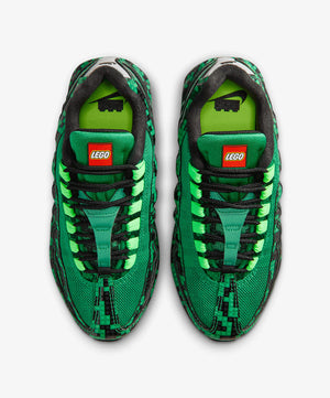 Nike | AIR MAX 95 X LEGO® COLLECTION (GS) { LUCKY GREEN/METALLIC SILVER-BLACK