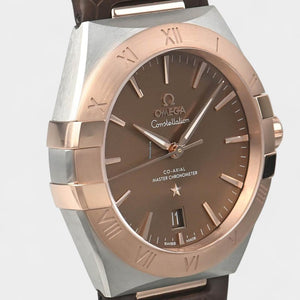 Omega Constellation Steel&Rose gold / 39 mm / Box&Papers / 131.23.39.20.13.001