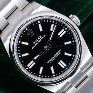 Rolex | Oyster Perpetual | 134300 | Steel | Steel | Black | Automatic