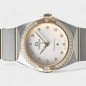 Omega Constellation Ladies Co-Axial Chronometer Steel&Yellow gold / 35 mm Box&Papers 123.25.35.20.52.002