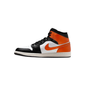 Nike Air Jordan 1 Mid Black Toe Starfish
