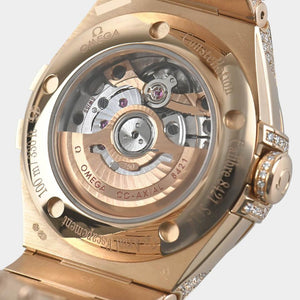 Omega Constellation Ladies Diamonds / Red gold / 31 mm / 123.55.31.20.55.008