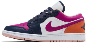 Air Jordan 1 Low SE 'Mismatched - Purple Magenta' (W)