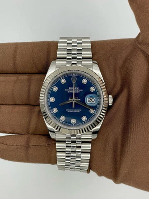 Rolex | Datejust | 126334-0016 | Steel | 41 mm | Blue