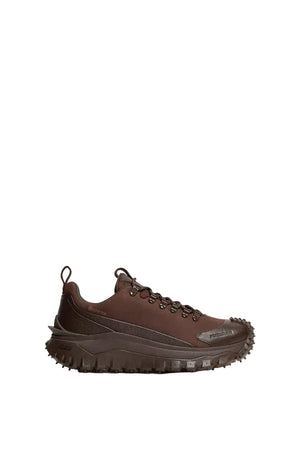 Moncler Trailgrip APEX2GTX Nubuck & Leather Sneakers Brown