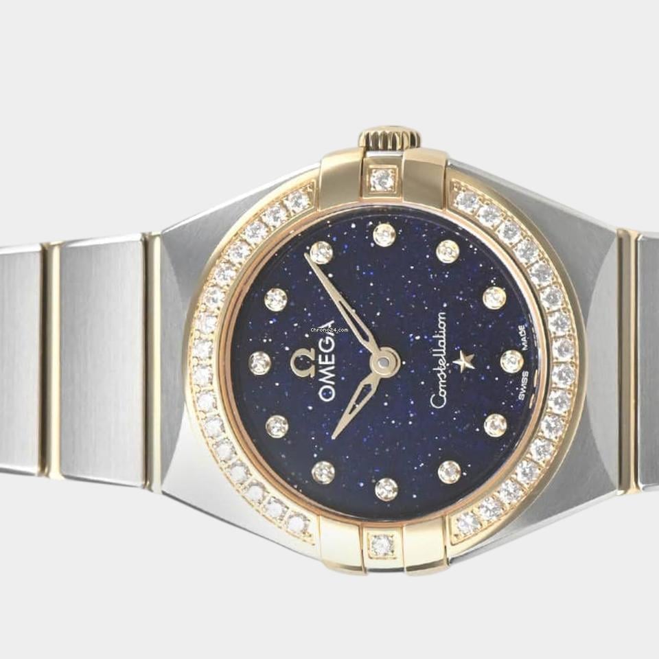 Omega Constellation Diamonds / Steel&Yellow gold / 25 mm / 131.25.25.60.53.001