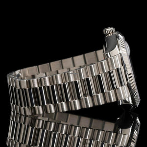 Rolex | Day-Date | 228239 | Steel | 40 mm | White gold | Blue | Automatic
