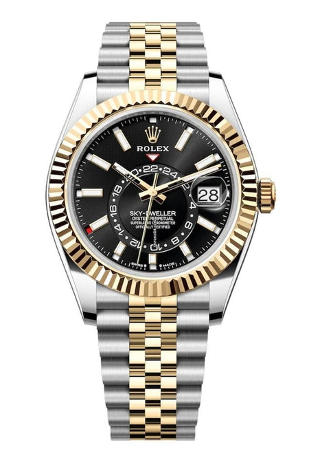 Rolex | Sky-Dweller | 336933 | Steel | 42 mm | Yellow gold | Black | Automatic
