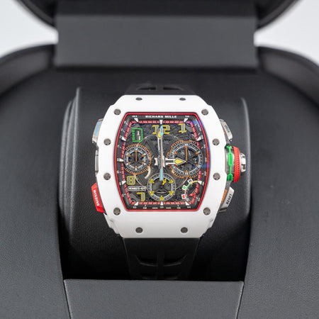 Richard Mille Quartz Tpt Automatic Split Seconds Rm65-01 White NTPT