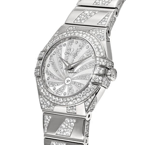 Omega Constellation Quartz123.55.24.60.55.012 Quartz White gold New