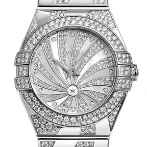 Omega Constellation Quartz123.55.24.60.55.012 Quartz White gold New