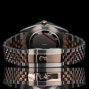 Rolex | Datejust | 126331 | Steel | 41 mm | Rose gold | Grey | Automatic