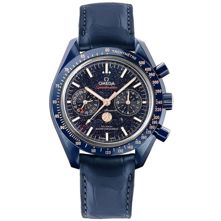 Omega Speedmaster Moonphase Co-Axial Master Chronometer Chronograph 44.25mm 304.93.44.52.03.002 Blue Side of the Moon
